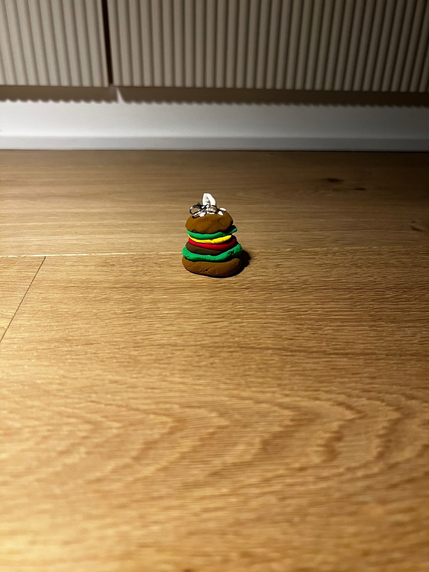Burger keyring