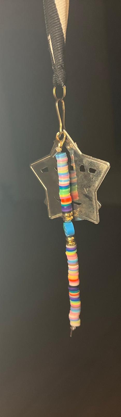 Multi-colourful Keyring
