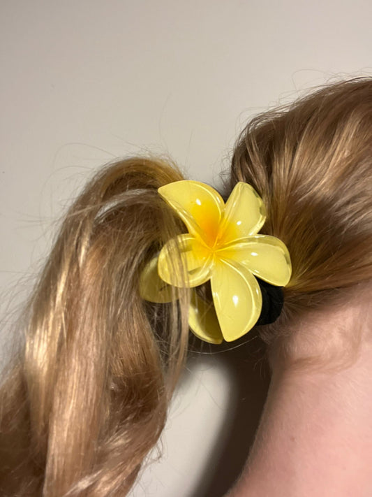 Flower Claw Clip