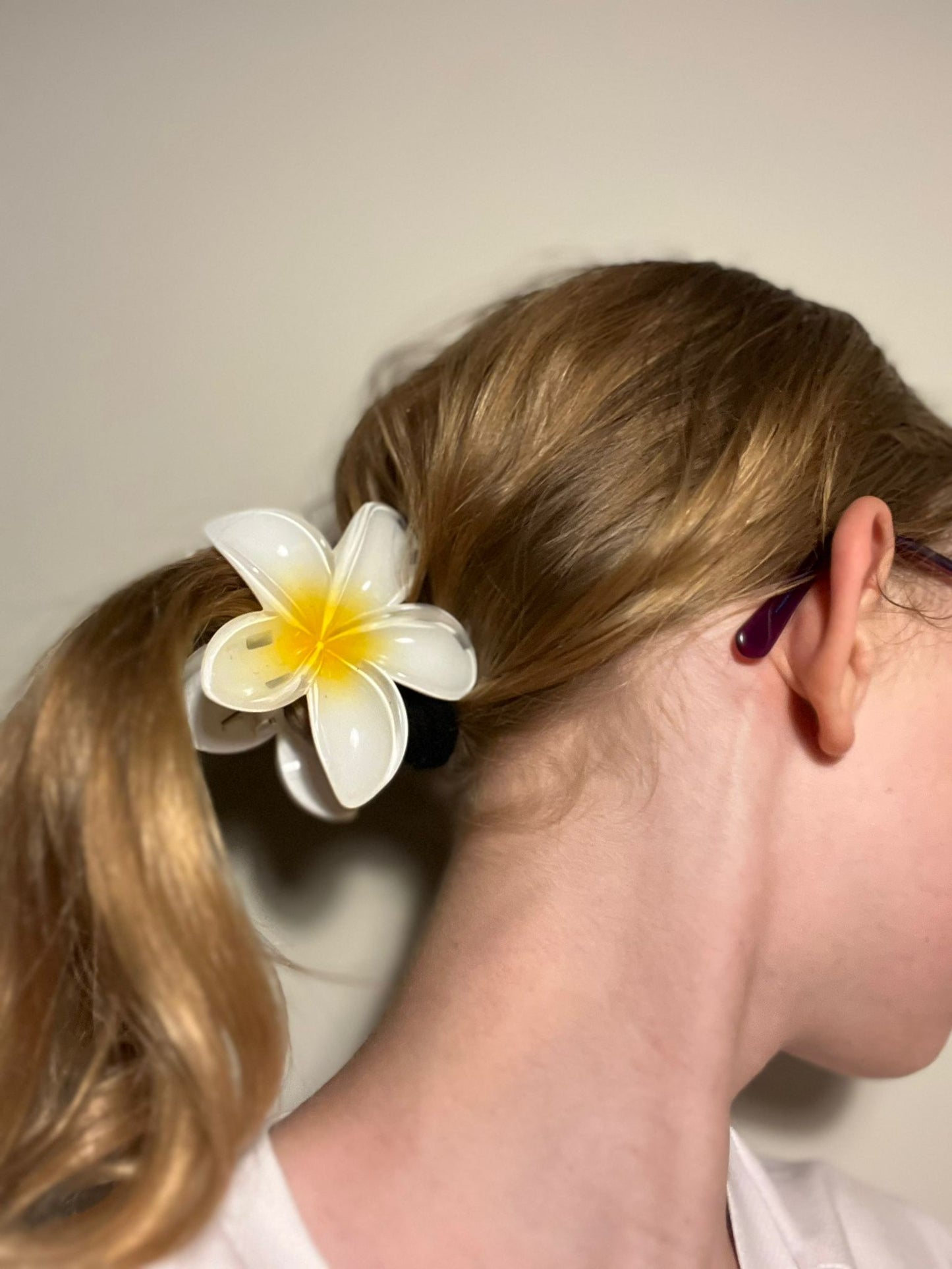 Flower Claw Clip