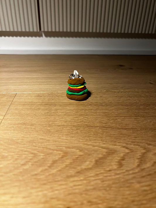 Burger keyring