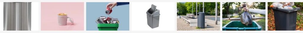 types of dustbin